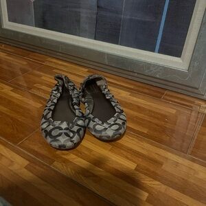 Coach signatures flats